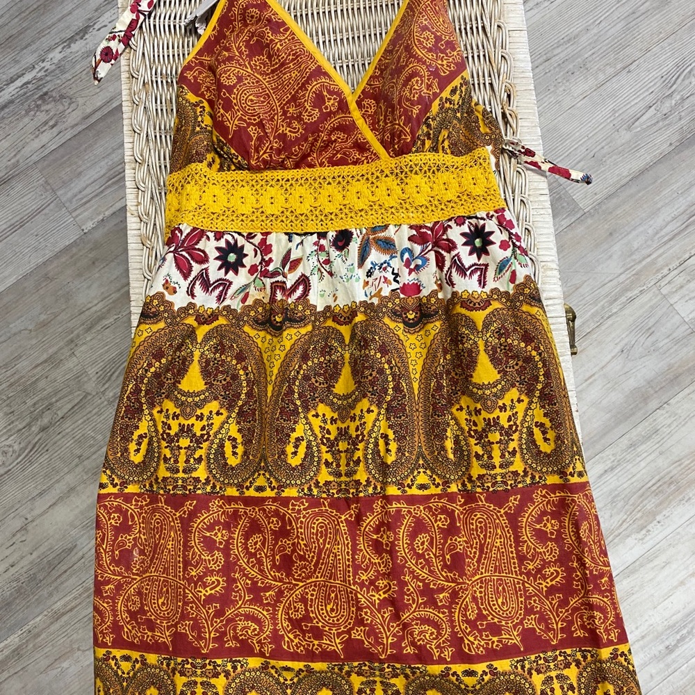 Vintage halter dress!